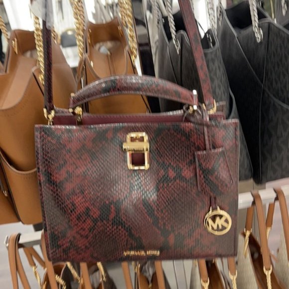 Michael Kors Penelope Medium Top Handle Satchel - Picture 14 of 16